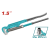 Ключ для труб TOTAL THT172151 L-подібний